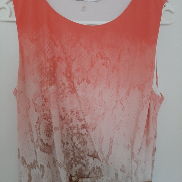 Calvin Klein Multicolor Snakeskin Print Dress - Picture 2 of 8